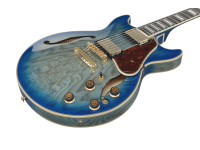Ibanez AM93QAJBB Jet Blue Burst Artcore Expressionist Ibanez AM93QAJBB Jet Blue Burst Artcore Expressionist